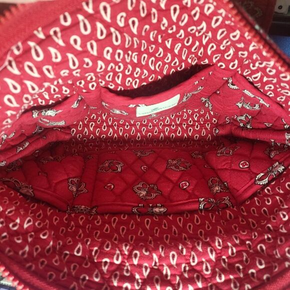 Vintage Retired Vera Bradley "Red Bandana" Shoulder Bag - Picture 2 of 9